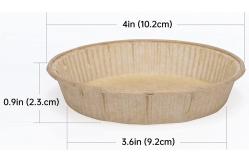 China Mini Baking Paper Pie Pan Tart Mold Pie Wood Pulp supplier