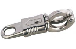 China Panic Snap Quick Release Round Swivel Eye Snap Hook Malleable Steel Panic Hook supplier