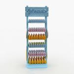 Customized Baby Cleansing Water Display Rack Wooden Baby Products Display Rack for Maternal and Infant Store for sale
