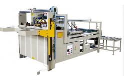 China Sheet Pasting 380v Carton Folder Box Making Semi Automatic supplier