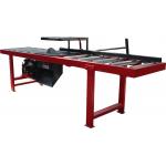 Single circular blade edger cutting saw, Wood slab edgers saw mill machine for sale