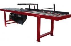 China Single circular blade edger cutting saw, Wood slab edgers saw mill machine supplier