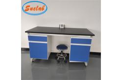 China Practical School Modular Laboratory Benches , Alkali Resistant Science Lab Desk supplier
