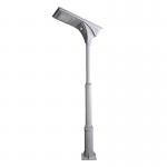 3M 4M 5M Cast Aluminum LED Solar Powered Street Light Poles 3.0mm for sale
