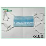 Non Irritating Tie On Non Woven Disposable Face Mask For Clinic for sale