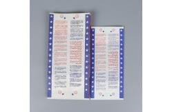 China Customized Printed Greaseproof Paper Popcorn Bags To Keep Snacks Fresh supplier