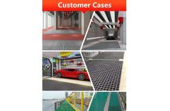 China FRP Moulded Grating Used In Car Wash supplier