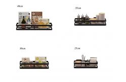 China 201 Stainless Steel Kitchenwares 25cm-40cm Wall Mounted Condiment Organizer supplier