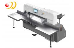 China Programmed Hydraulic Paper Cutting Machine , Automatic Paper Cutter With Touch Screen supplier