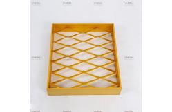 China Architectural standard Diamond Expanded Metal Mesh Sheet 0.2mm-4mm supplier