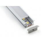 Electrophoresis Aluminium Profile For Led Strip 1.8m for sale