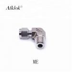 90 Degree Stainless Steel 316 Threaded Tube Fitting Connector