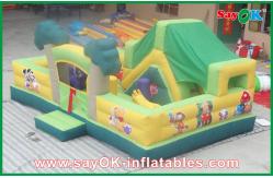 China Customized Safety Inflatable Bouncy Castle / Fun City Children Entertainment supplier