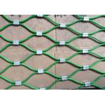 Softly Flex Decorative Wire Mesh Fencing , PVC /  Nylon Woven Rope Mesh for sale