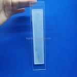 Cnc Finishing Laboratory Slotted Quartz Sheet Acid And Alkali Resistant