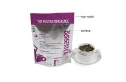 China Printed Mylat Tea Bag Packaging With k , Custom Reclosable Tea Packaging Doy Pack supplier