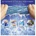 Convenient Packaging Gym Sport Towel Polyester Microfiber Instant Cooling Towel