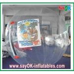 Inflatable Yard Games TPU / PVC Inflatable Sports Games , Water Park Water Walking Ball for sale