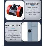 Hand Stacker 2T Load Capacity Electric Pallet Stacker Support After-sales Service