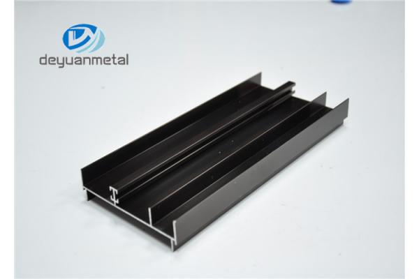 6063-T5 Anodized Aluminium Window Profiles Customizable Lightweight