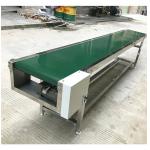 PU / PVC Flat Top Chain Conveyor Belt for Plastic Bags Machine for sale