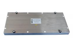 China 81 key compact  IP65 waterproof ruggedized keyboard  / industrial metal keyboard supplier