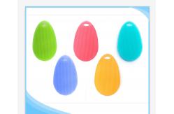 China Oval Shape Silicone Mold Tools , Silicone Kitchen Tools Multifunctional Dishwashing Brush supplier