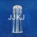 Ultra Clear Optical Grade Sapphire Tube With Hole 90% Clear Aperture for sale