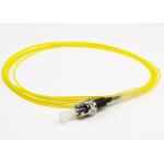 0.9mm 6core , 12core ST SM Fiber Optic Pigtail with Yellow Fiber Optic Cable for sale
