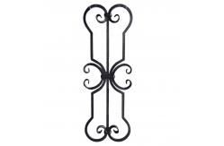 China Solid Wrought Iron Metal Railing Parts Balusters Universal Elements supplier