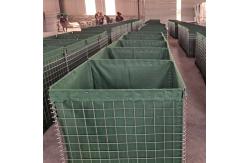 China Shooting Club Galvanized Defensive Military Barrier Stackable As Shooting Range Construction supplier