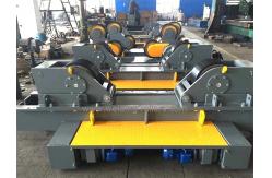 China Rubber / Metal Conventional Pipe Welding Rollers 100T For Tank Fit Up Welding supplier