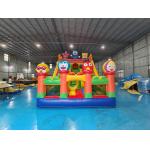 Tarpaulin Inflatable Water Slides Cartoon Themed Kids Water Jumping Castle for sale