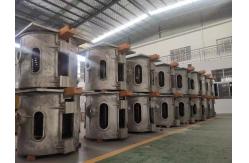 China 1ton 800kw Rapid Melting Medium Frequency Induction Melting Furnace Metallurgy Machine supplier