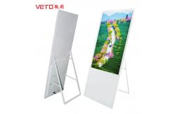 China WIFI Portable Digital Signage 10 Points Touch Screen Security Anti Theft supplier