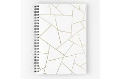 China 90gsm Woodfree Recycled Paper Notebook Wire O Spiral Custom Logo 60sht supplier