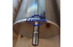 China Stainless Steel Durable Wedge Wire Rotary Drum Fish Barrier Screens wedge wire screen supplier