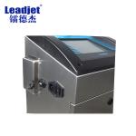 Serial Number Leadjet Inkjet Printer Continuous Industrial MEK Ink Type for sale