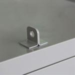 Office Document Lockable Metal 4 Drawer Filing Cabinet with Locking Bar