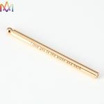 Single Tube Design Waterproof 88MM Brass Gold Whistle Charm for sale