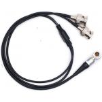 Sound Devices BNC Timecode Cable 0B 5 Pin Right Angle To Double BNC for sale