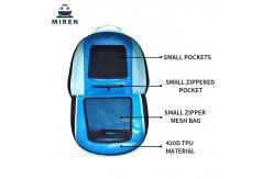 China Waterproof 25l Dry Bag Backpack TPU 1680D Material For Floating Canoeing supplier