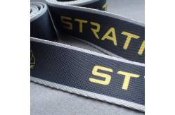 China Customized Non Elastic Embroidered polyester webbing straps supplier