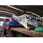 75 Kw Diesel Powered Aquatic Grass Cutter Boat With Wheel Driven Mode for sale