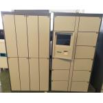 24 Doors Steel Luggage Lockers , Smart Locker Storage Cabinet Large Size for sale