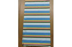 China Knit Tightly And Breathable And  Elastic Striped Material Fabric For T-Shirt supplier