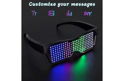 China APP Controlled Programmable LED Luminous Glasses DIY Unique supplier