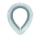 1 Inch Metal Thimble For Rope , EN 13411-1 wire cable thimble for sale