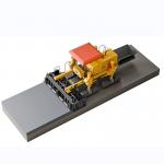 4.5m Negative Gap Construction Slipform Paver With Four Elongated Tracks