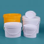 OEM Color Printing 6L-19L Oval PP Plastic Bucket Drum Pails Container with Holder for sale